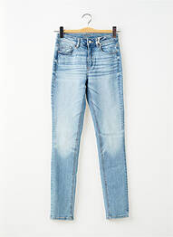 Jeans coupe slim stretch taille normale bleu NAGEV femme