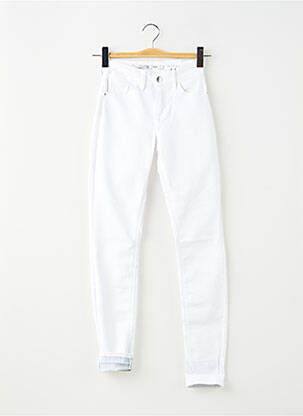 Pantalon slim stretch taille normale blanc TIFFOSI femme