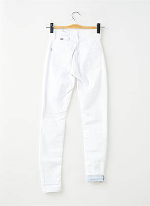 Pantalon slim stretch taille normale blanc TIFFOSI femme