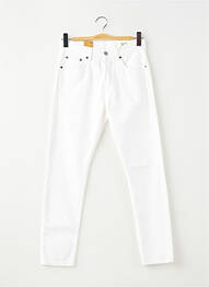 Jeans coupe slim taille normale taille normale blanc TEDDY SMITH femme