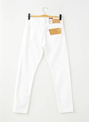 Jeans coupe slim taille normale taille normale blanc TEDDY SMITH femme