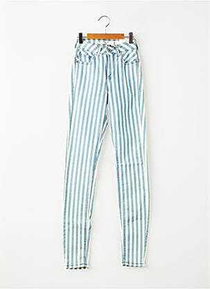 Jeans coupe slim stretch taille normale bleu TIFFOSI femme