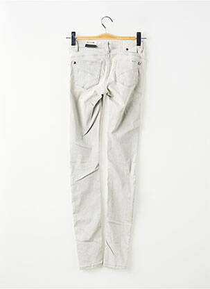 Pantalon slim stretch taille normale gris GARCIA femme