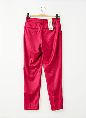 Pantalon droit stretch taille normale rose SCOTCH & SODA femme