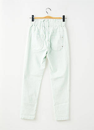 Pantalon droit stretch taille normale vert FREEMAN T.PORTER femme