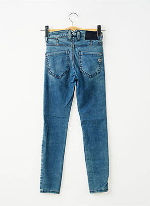 Jeans coupe slim stretch taille normale bleu PLEASE femme