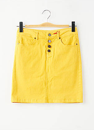 Jupe courte poches jaune BEST MOUNTAIN femme