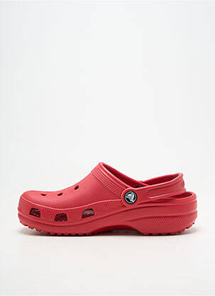 Mules/sabots bout rond bout rond rouge CROCS enfant