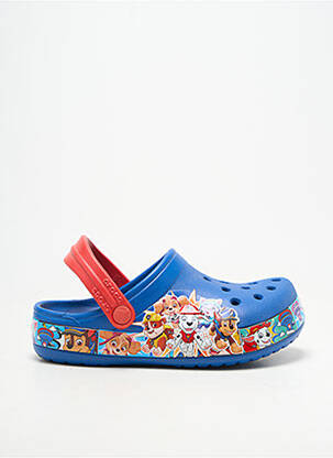 Mules/sabots bout rond bout rond bleu CROCS garçon