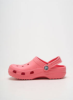 Mules/sabots bout rond bout rond rose CROCS fille