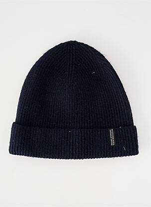 Bonnet maille fine noir MAISON SCOTCH homme