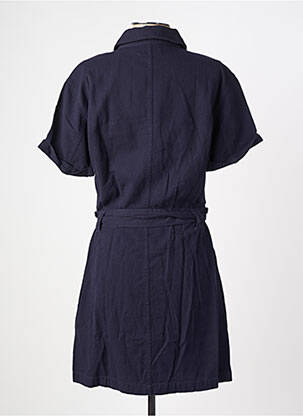 Robe courte manches courtes manches courtes bleu #127344 femme