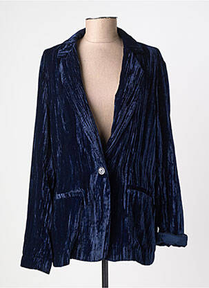 Blazer poches bleu PLEASE femme