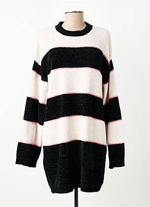 Robe pull resserrée sur le bas manches longues noir VOLCOM femme