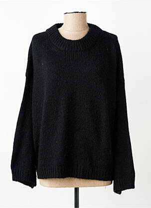 Pull stretch manches longues noir CHATTAWAK femme