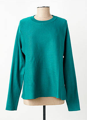 Pull coupe cintrée manches longues vert COMPAÑIA FANTASTICA femme