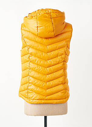 Doudoune poches a capuche jaune PEPE JEANS femme