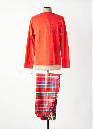 Pyjama tissage jersey rouge ARTHUR femme
