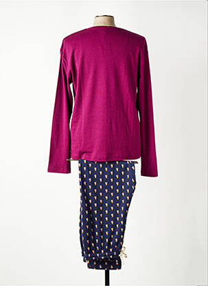 Pyjama sérigraphie violet ARTHUR homme