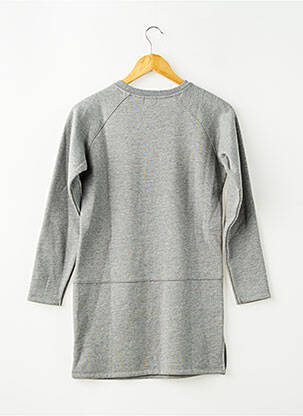 Robe mi-longue col rond manches longues gris CHIPIE fille