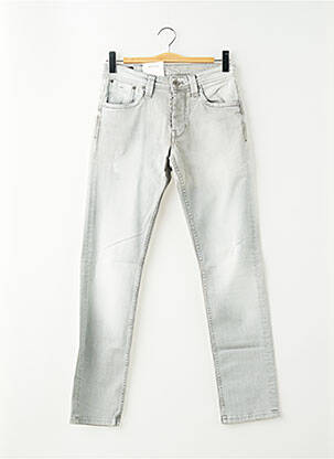 Jeans coupe slim fermeture boutonnée sur le devant taille normale gris PEPE JEANS homme