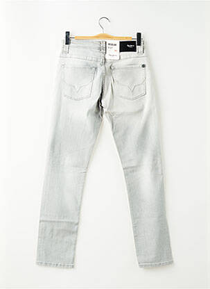 Jeans coupe slim fermeture boutonnée sur le devant taille normale gris PEPE JEANS homme