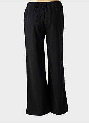 Pantalon flare taille élastique taille normale noir COMPAÑIA FANTASTICA femme