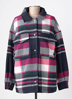 Manteau court coupe droite sans capuche rose LEE COOPER femme