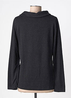 Pull coupe droite manches longues noir S.QUISE femme