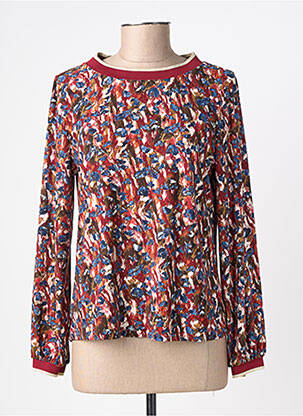 T-shirt manches longues manches longues marron ATLANTA femme