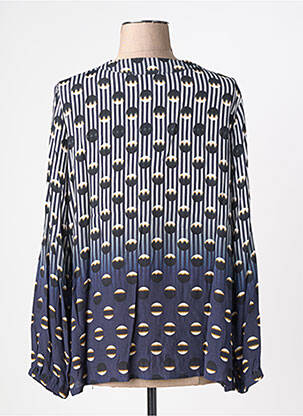 Blouse manches longues manches longues noir IMPULSION femme