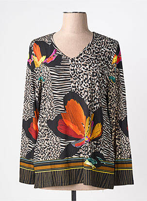 T-shirt manches longues manches longues noir MERI & ESCA femme