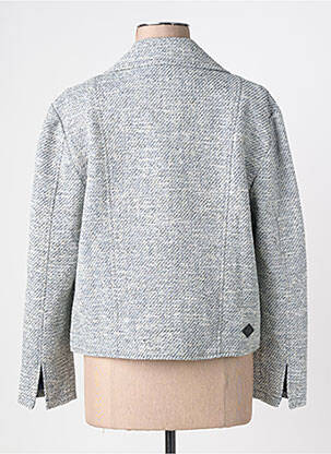 Manteau court coupe droite sans capuche bleu LEE COOPER femme