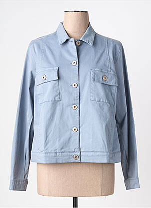 Veste casual coupe droite bleu LOLA ESPELETA femme