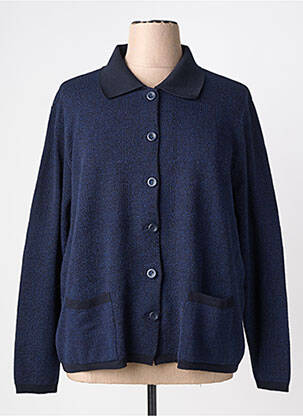 Gilet manches longues stretch bleu ONCALA femme
