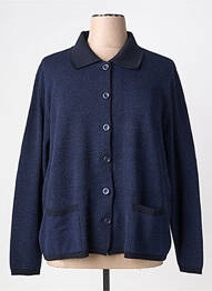 Gilet manches longues stretch bleu ONCALA femme