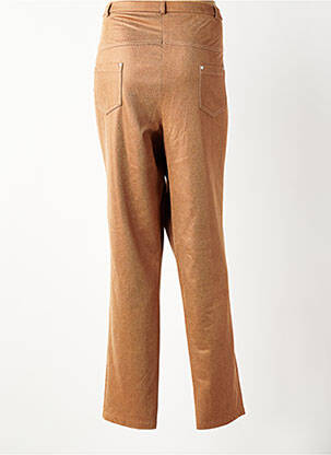 Pantalon droit stretch taille normale marron MERI & ESCA femme