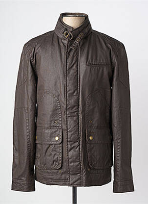 Parka manches longues sans capuche marron LEE COOPER homme