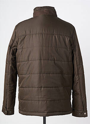 Doudoune poches sans capuche marron MCM homme