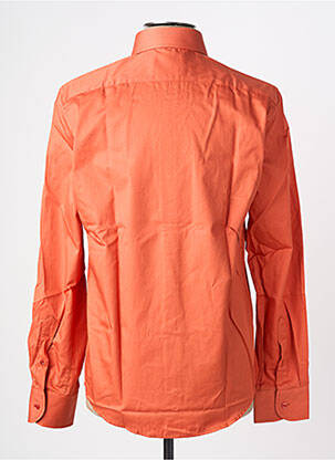 Chemise manches longues coupe cintrée orange CARLOS CORDOBA homme