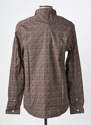 Chemise manches longues coupe cintrée vert LEE COOPER homme