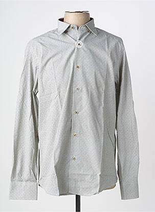 Chemise manches longues imprimé fantaisie vert CARLOS CORDOBA homme