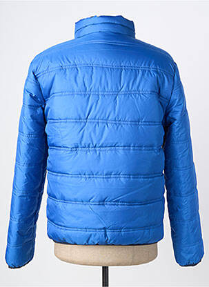Doudoune poches sans capuche bleu MCM homme
