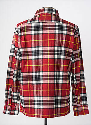Chemise manches longues poches rouge CARLOS CORDOBA homme