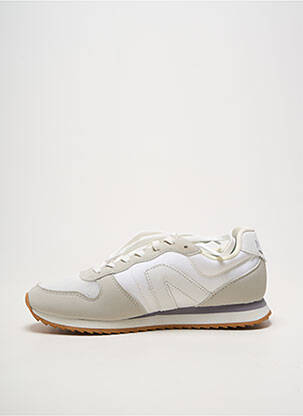Baskets bout rond talon plat jusqu'à 3cm gris ALEXANDER SMITH femme