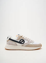 Baskets bout rond talon plat jusqu'à 3cm beige NO NAME femme