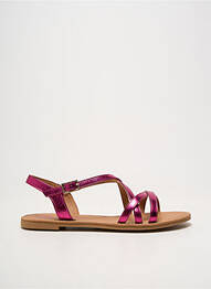 Sandales/nu pieds fermeture boucle(s) talon plat jusqu'à 3cm rose ALLSHE femme