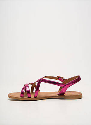 Sandales/nu pieds fermeture boucle(s) talon plat jusqu'à 3cm rose ALLSHE femme