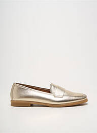 Mocassins bout rond talon plat jusqu'à 3cm or ALLSHE femme