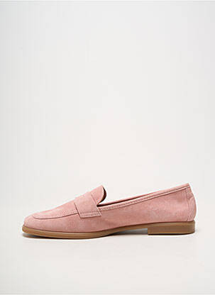 Mocassins bout rond talon plat jusqu'à 3cm rose ALLSHE femme